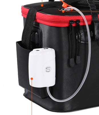 Portable EVA Fishing Storage Bucket Bag