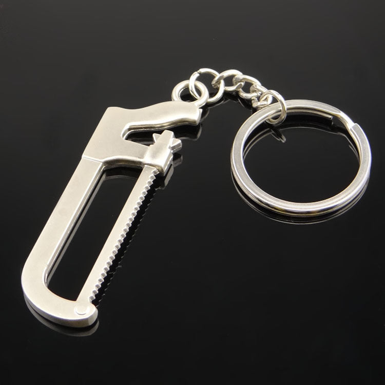 Multifunctional Metal Tool Keychain Hammer Wrench Screwdriver