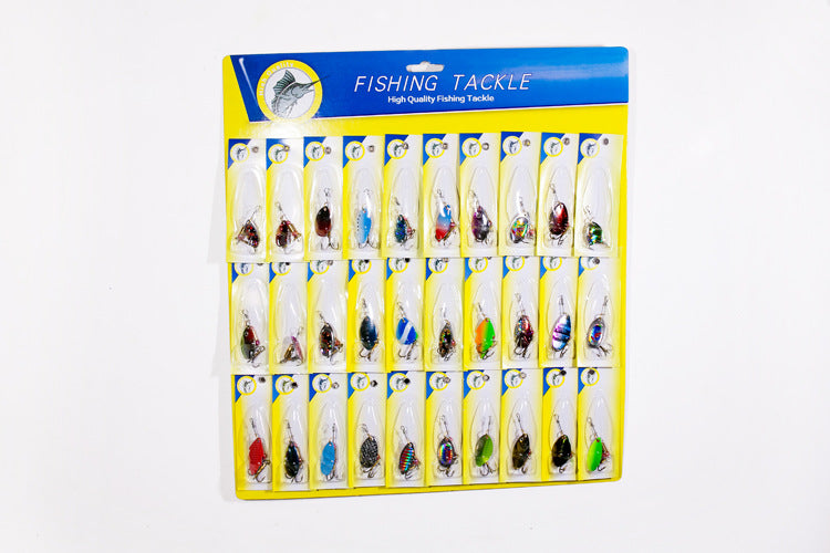 30PCS Fishing Bait Hook Lure Set
