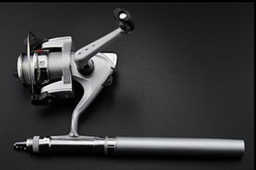 Pen pole suit Mini spinning wheel fishing rod