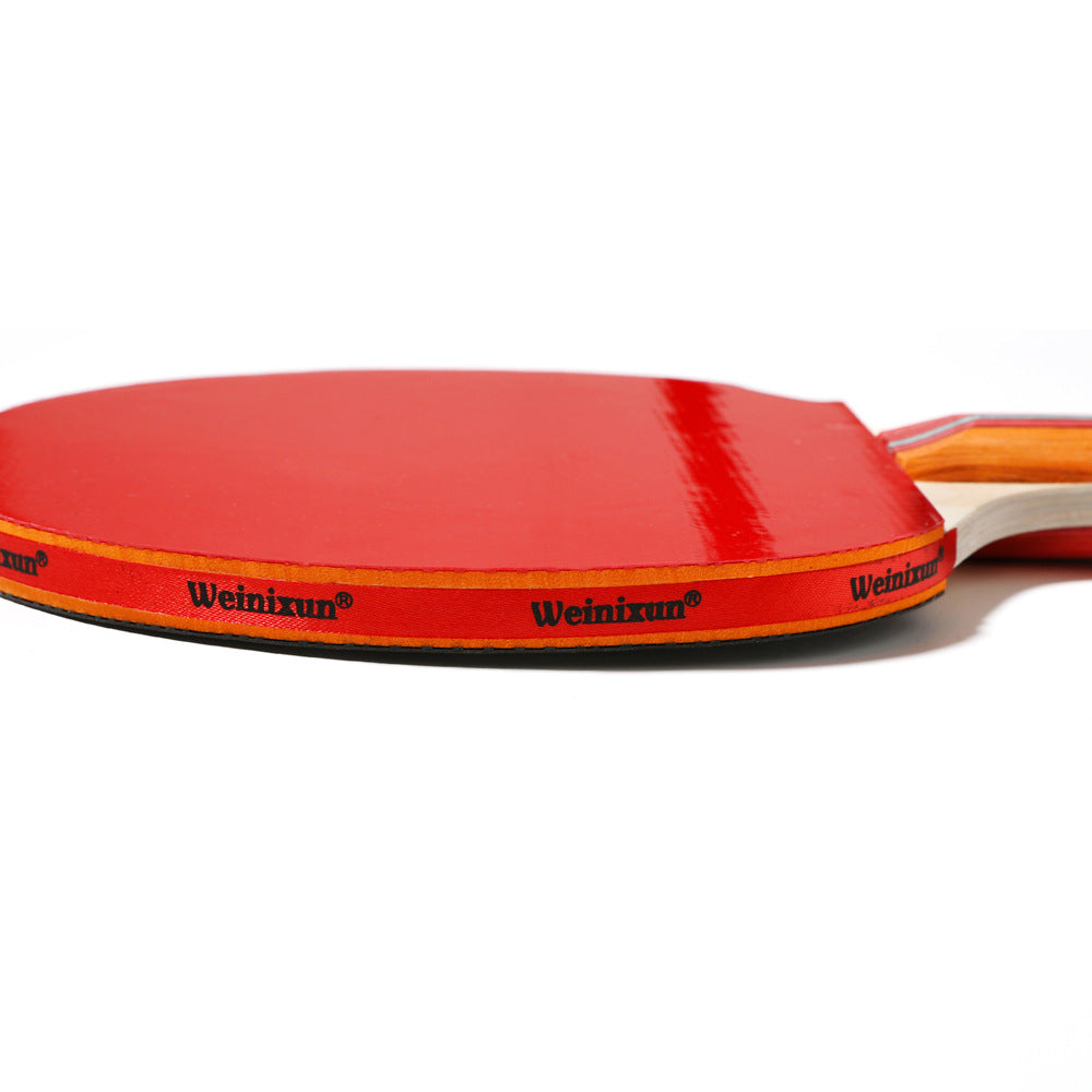 Double Reverse Rubber Table Tennis Racket