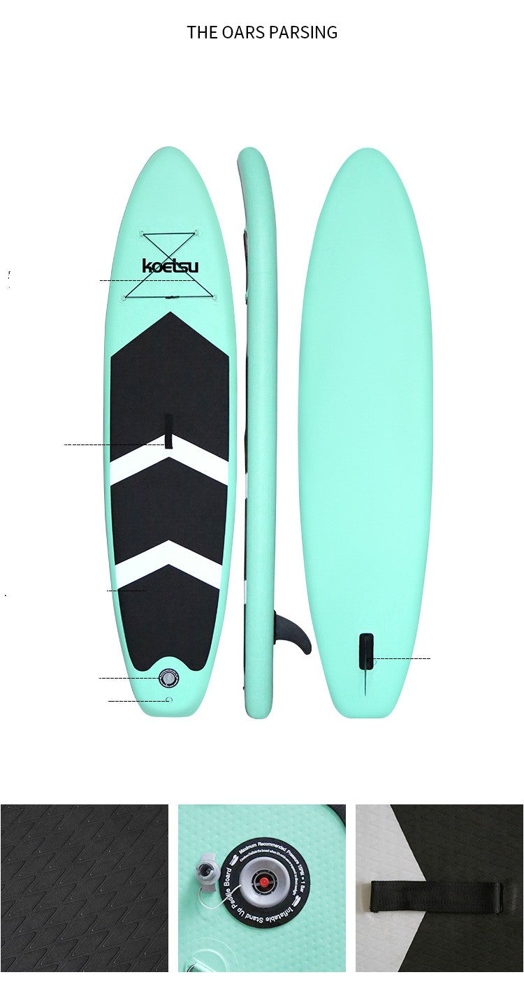Inflatable Stand-Up Paddle Board Beginner Surfboard Water Ski SUP Board