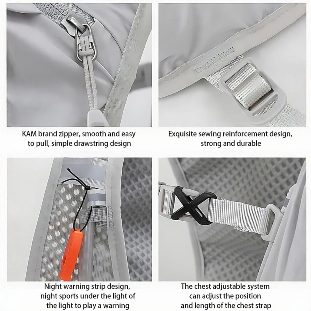 Lightweight Hydration Vest Backpack Running Hiking Cycling Pack