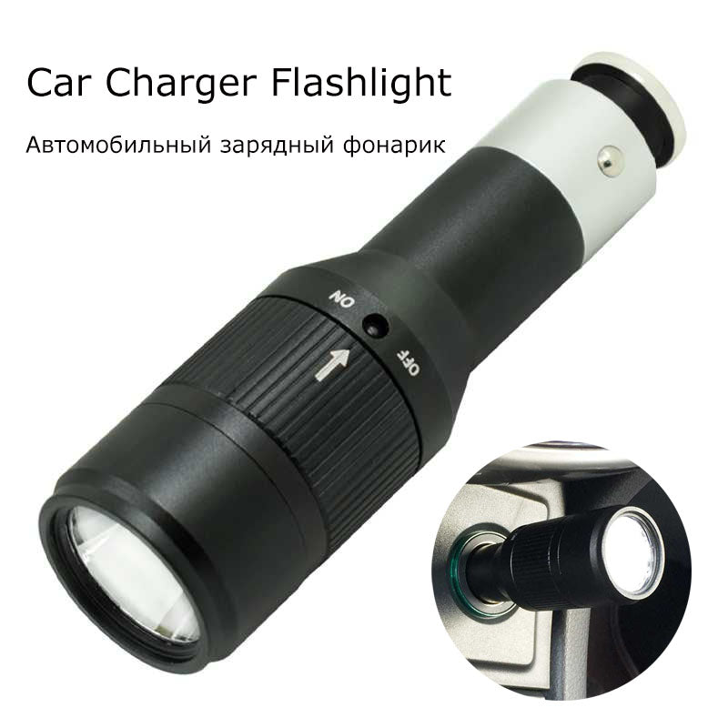 Rechargeable Mini Emergency Flashlight Portable Self Driving Tour Light