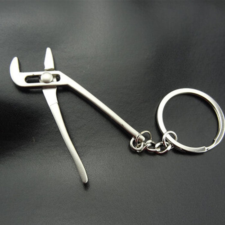 Multifunctional Metal Tool Keychain Hammer Wrench Screwdriver