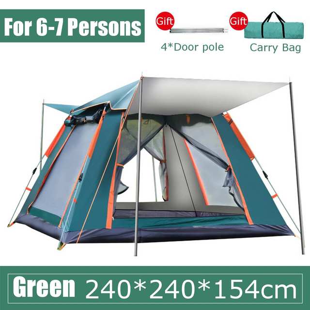 Fully Automatic Rainproof Multi-Person Outdoor Beach Camping Tent