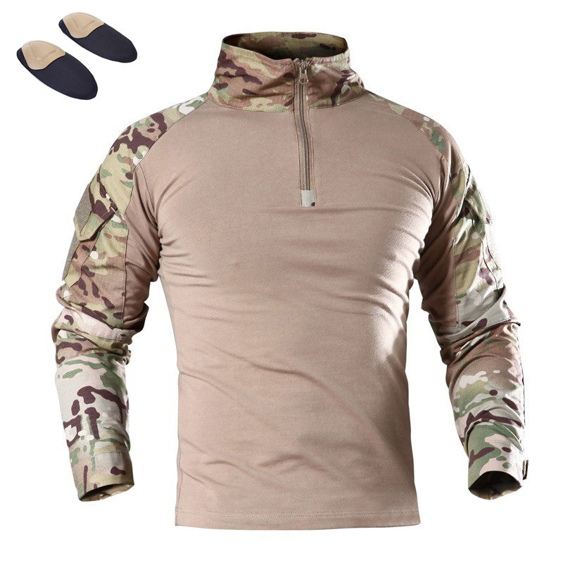 Outdoor Tactical Performance Camouflage Training T-Shirt
