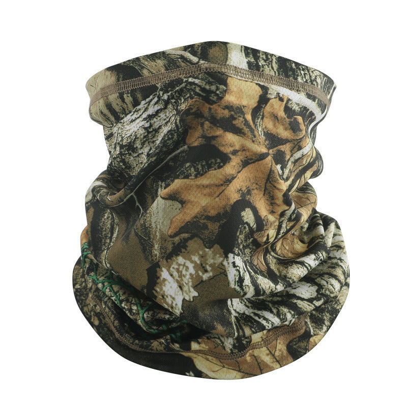 Outdoor Tactical Sun Protection Camouflage Mesh Face Mask Scarf