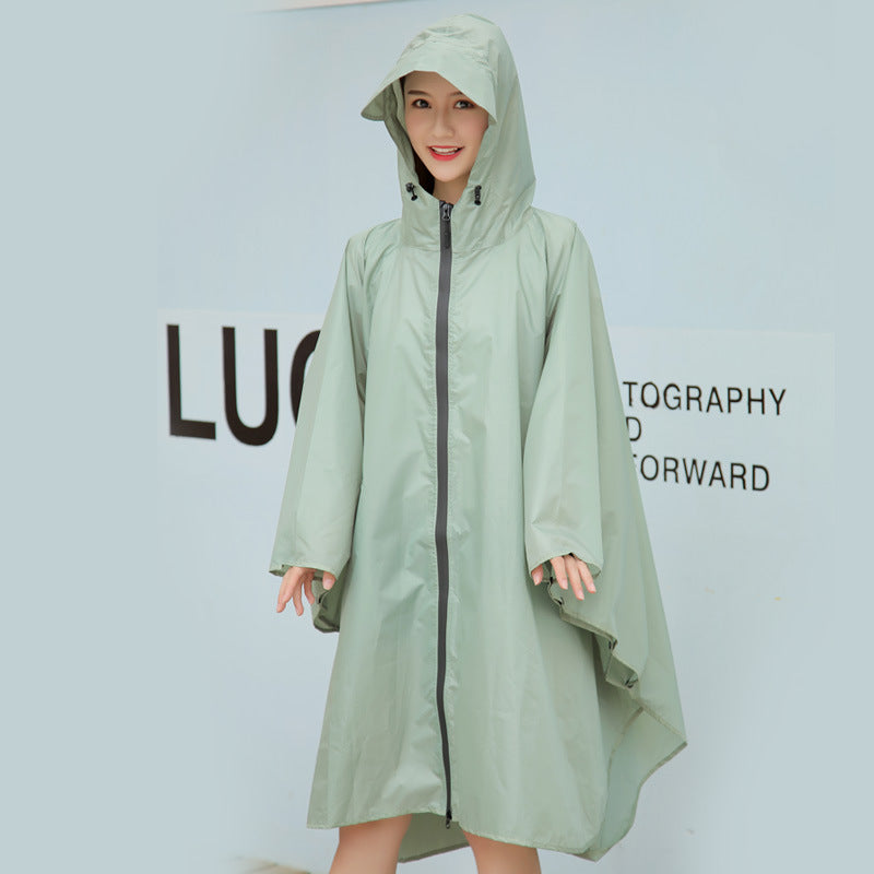 Unisex Waterproof Cape Raincoat Poncho