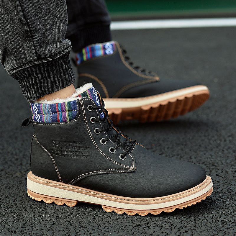 High Top Cotton Climbing Shoes