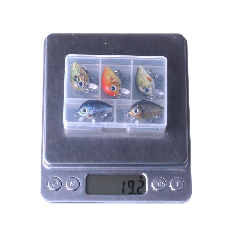 Mini Crankbait Fishing Lure Set 2.7CM 1.5G