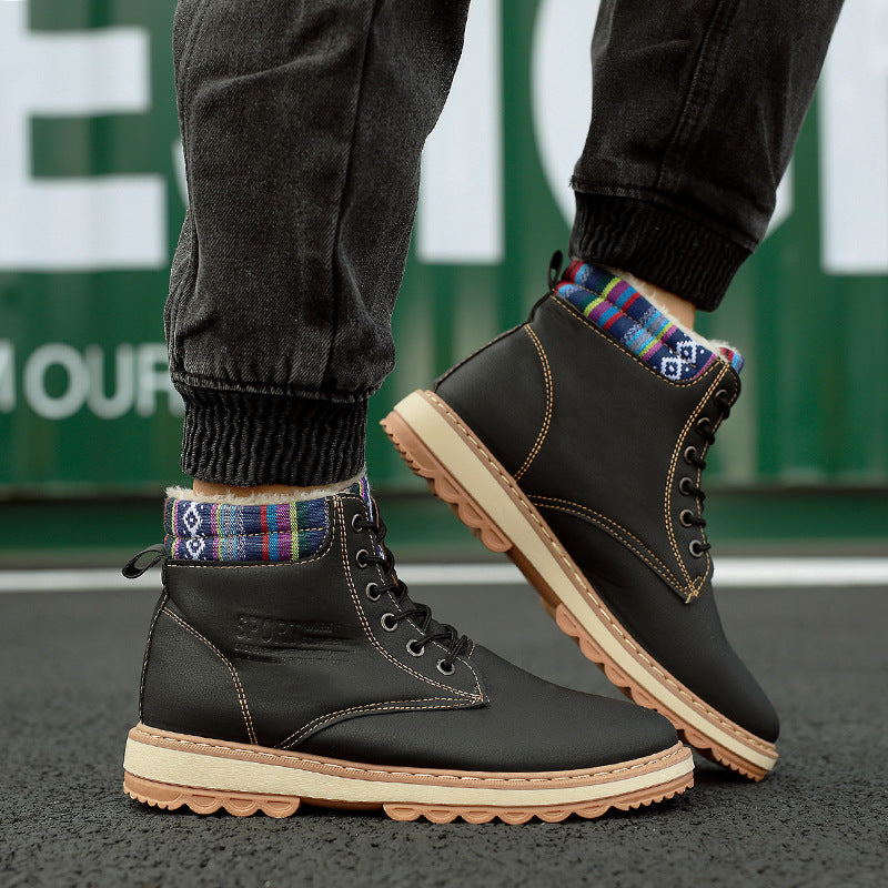 High Top Cotton Climbing Shoes