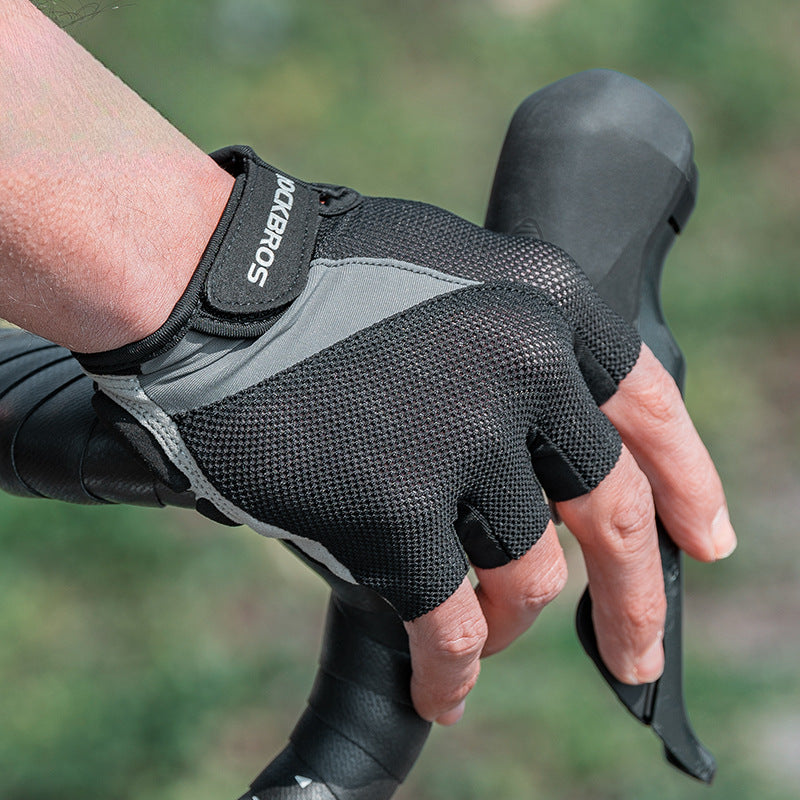 Mens And Womens Full-finger Cycling Gloves For Long Rides