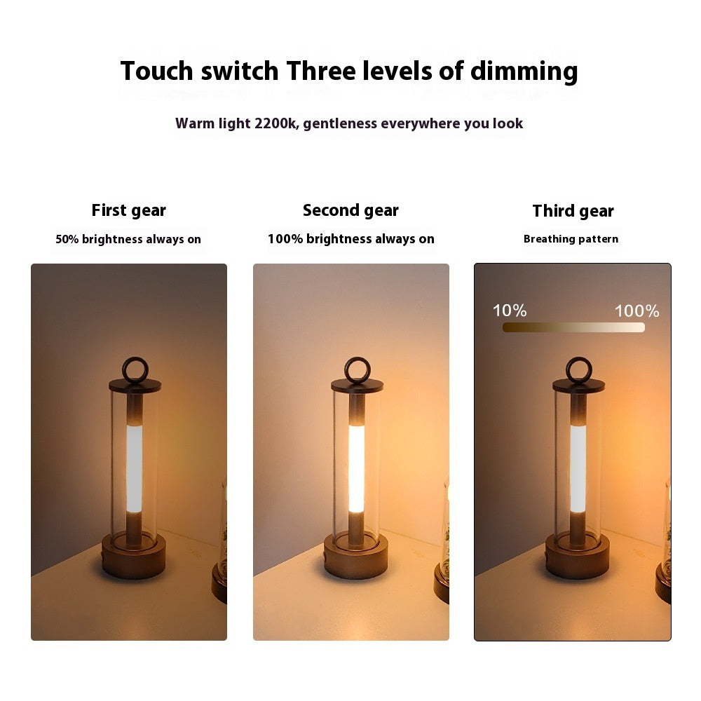 Outdoor Camping Lantern Bedroom Bedside Small Night Lamp