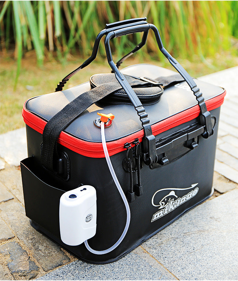 Portable EVA Fishing Storage Bucket Bag