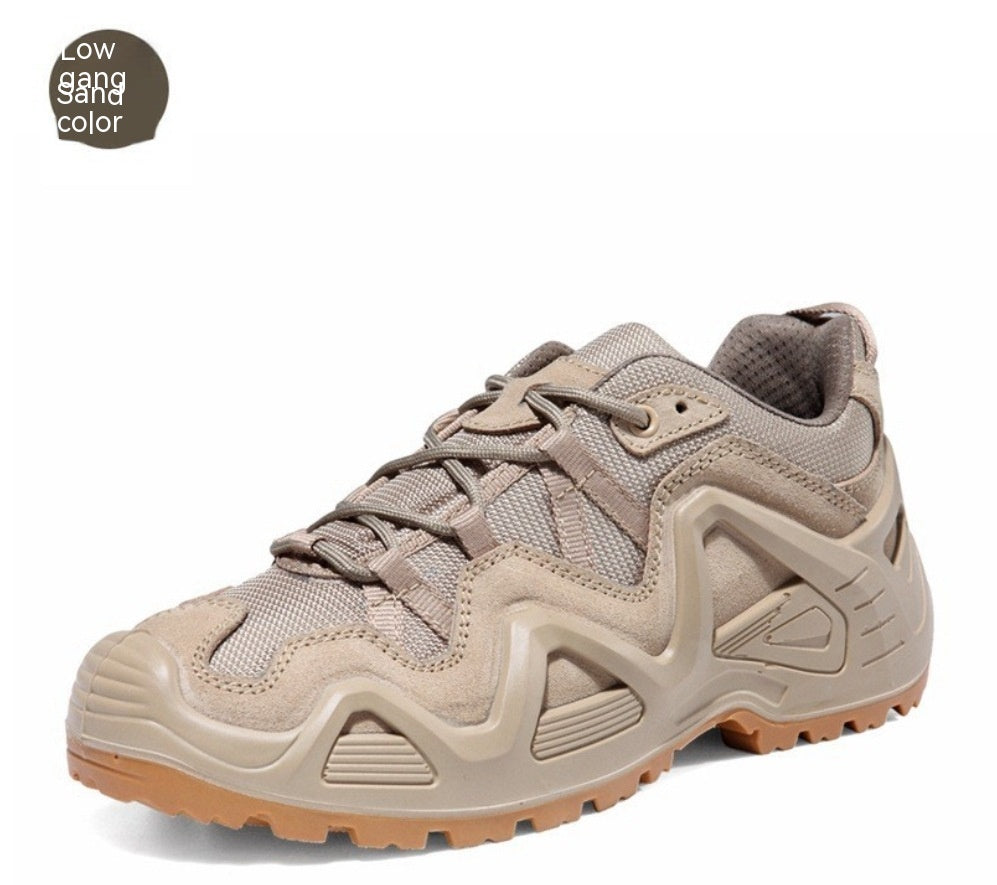Mid Top Military Tactical Hiking Shoes Outdoor Combat Boots