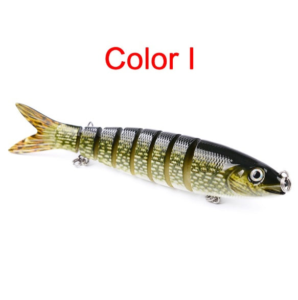 Multi Jointed Pike Fishing Hard Bait Lure