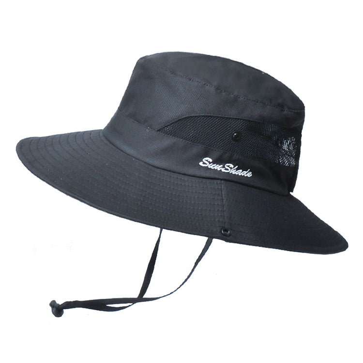 Unisex Foldable Wide Brim Sun Hat UV Protection