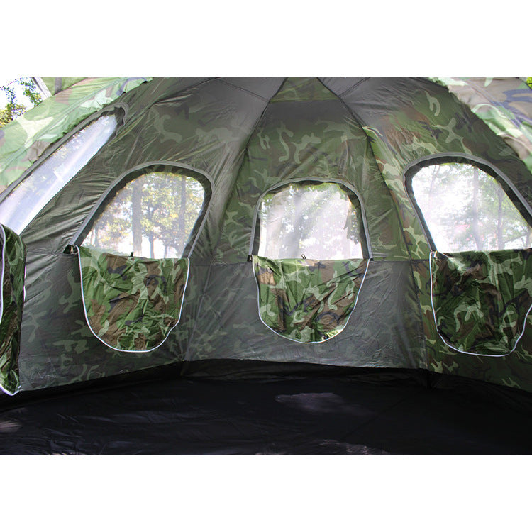 Automatic Single-Layer Camping Tent For 6–8 People