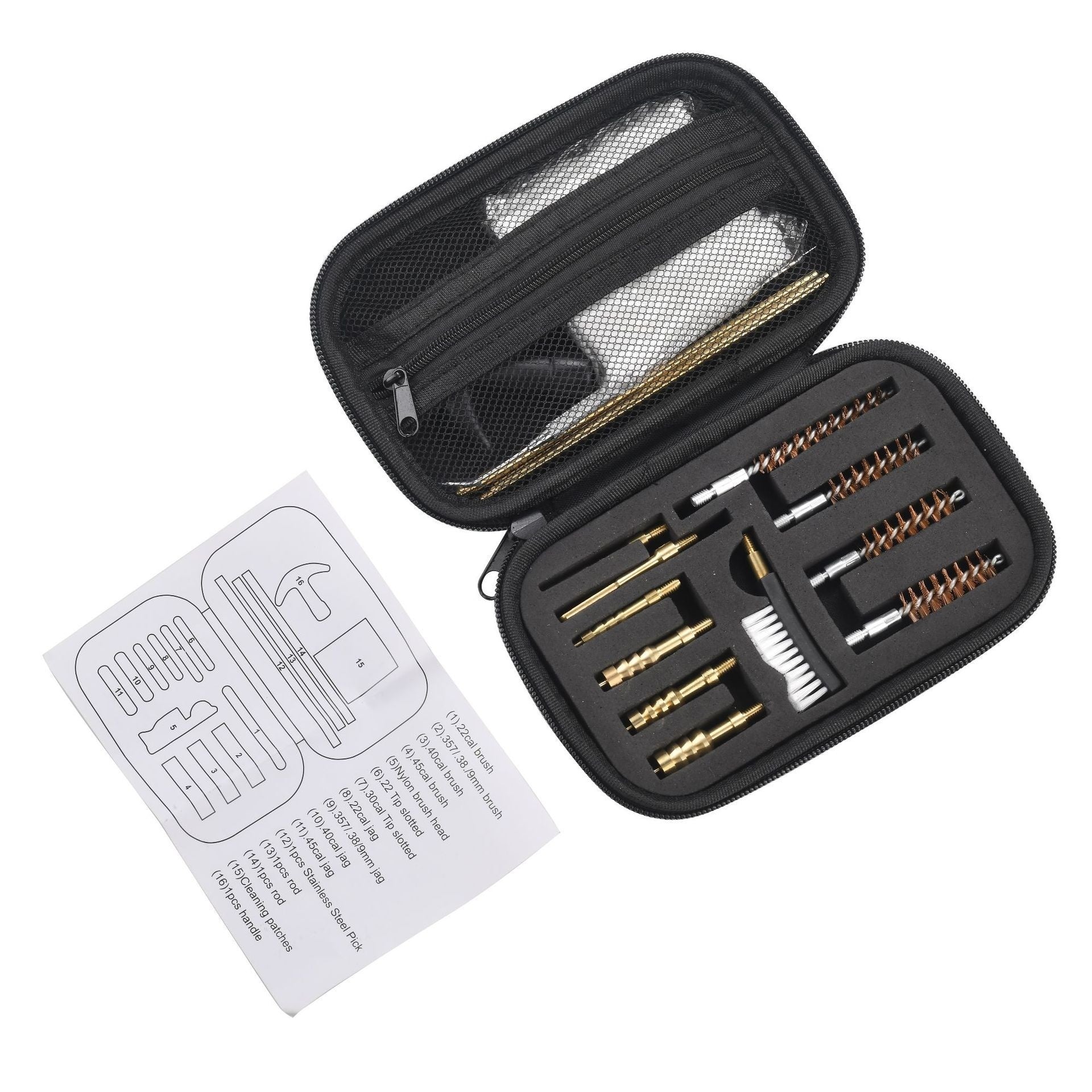 Cleaning Brush Gun Kit Copper Wire Brush