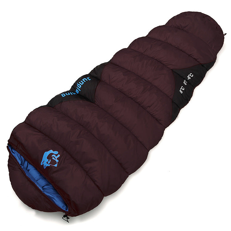 Outdoor Cotton Sleeping Bag For Autumn And Winter Camping