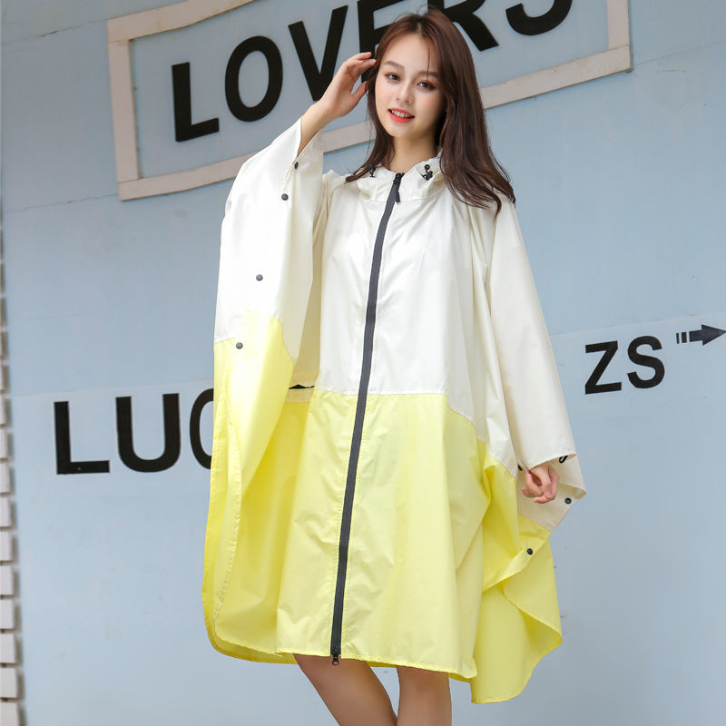 Unisex Waterproof Cape Raincoat Poncho