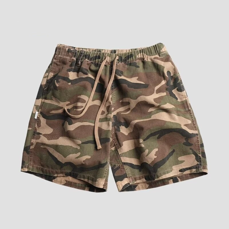 Men Camouflage Wear Resistant Summer Shorts