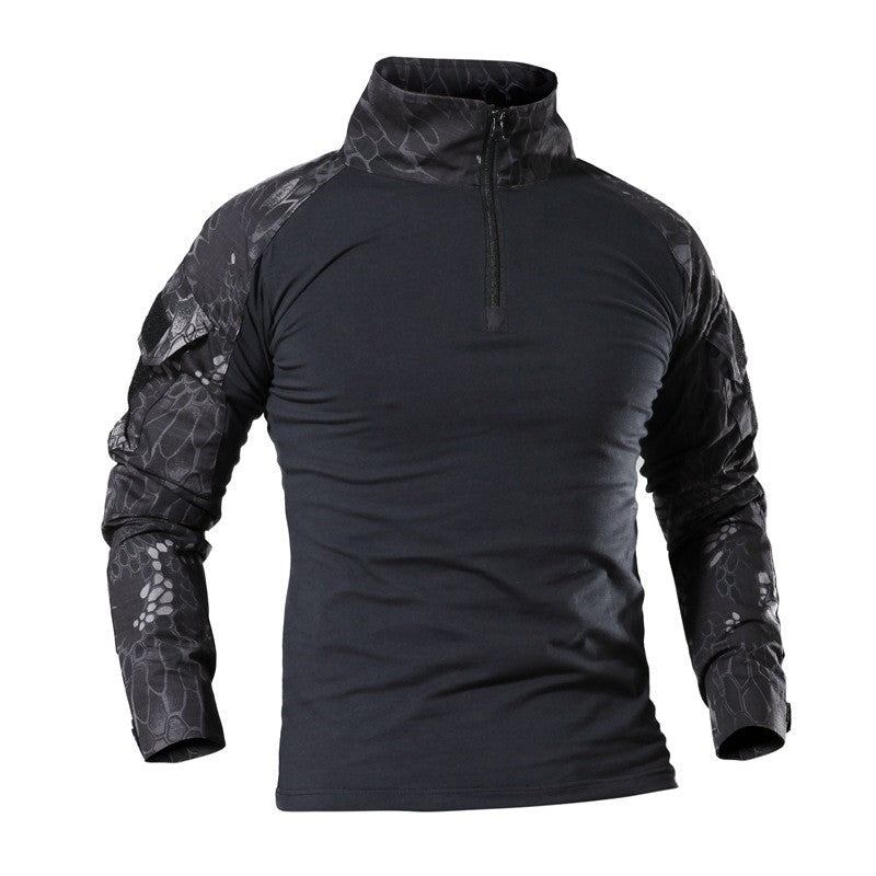 Outdoor Tactical Performance Camouflage Training T-Shirt