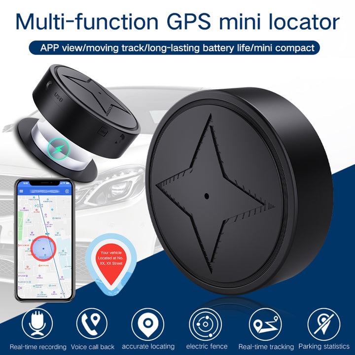 Mini Magnetic GPS Tracker For Vehicle Real Time Tracking