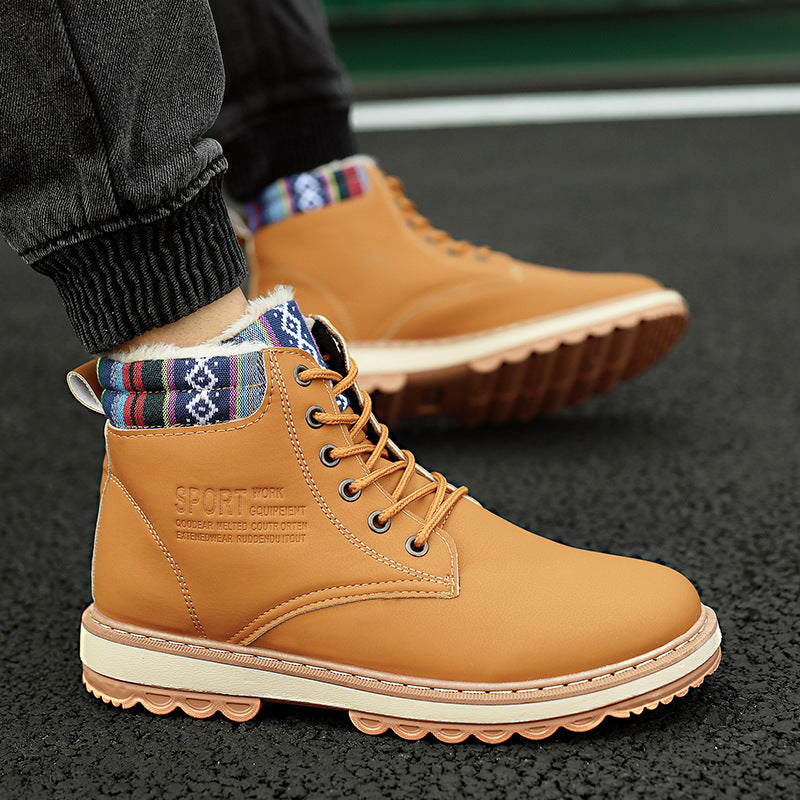 High Top Cotton Climbing Shoes
