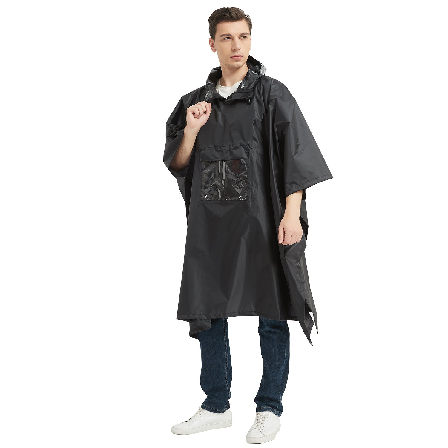 3 In 1 Outdoor Camping Hiking Raincoat Poncho
