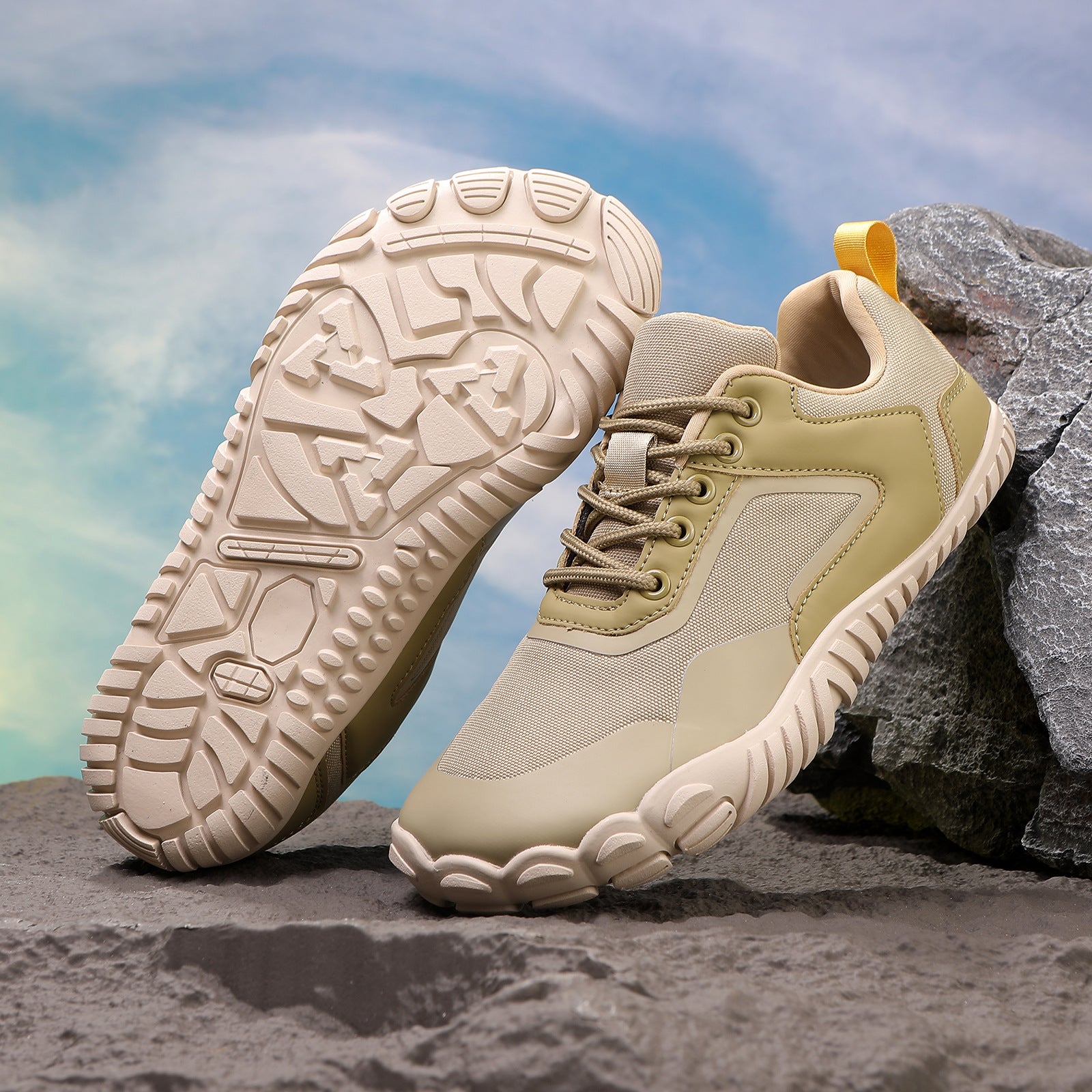Unisex Mesh Plus Size Outdoor Hiking Shoes