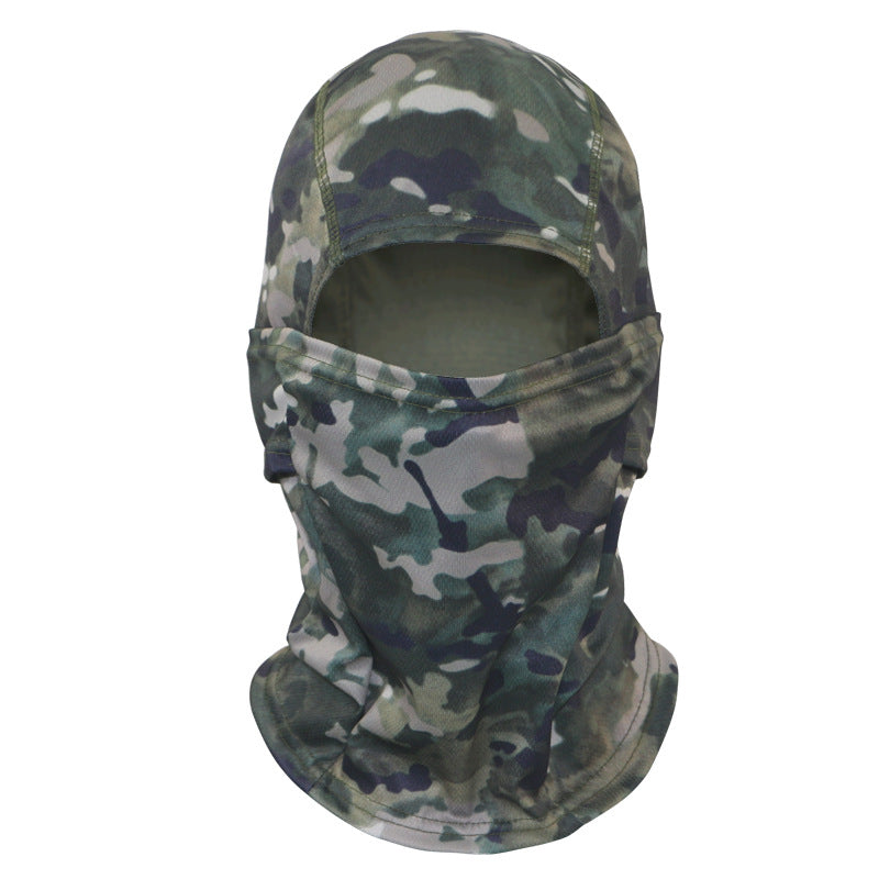 Camouflage Sun Protection Quick Drying Outdoor Face Mask