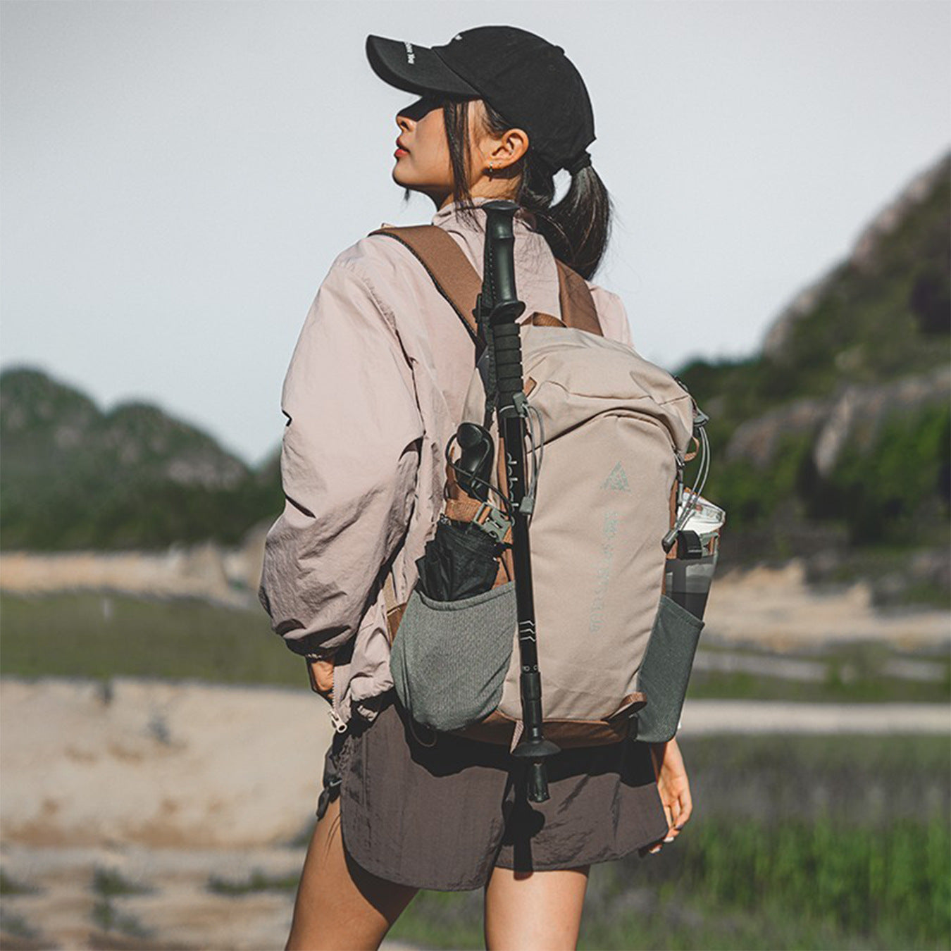 Portable Waterproof Outdoor Hiking Backpack With Storage