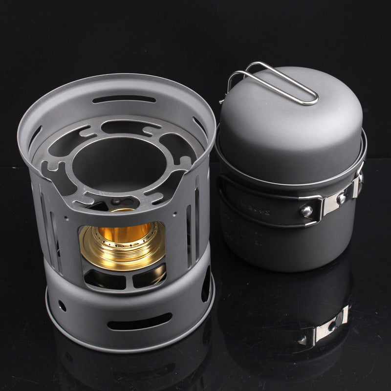 Aluminum Alloy Camping Cookware Set For 1–2 People
