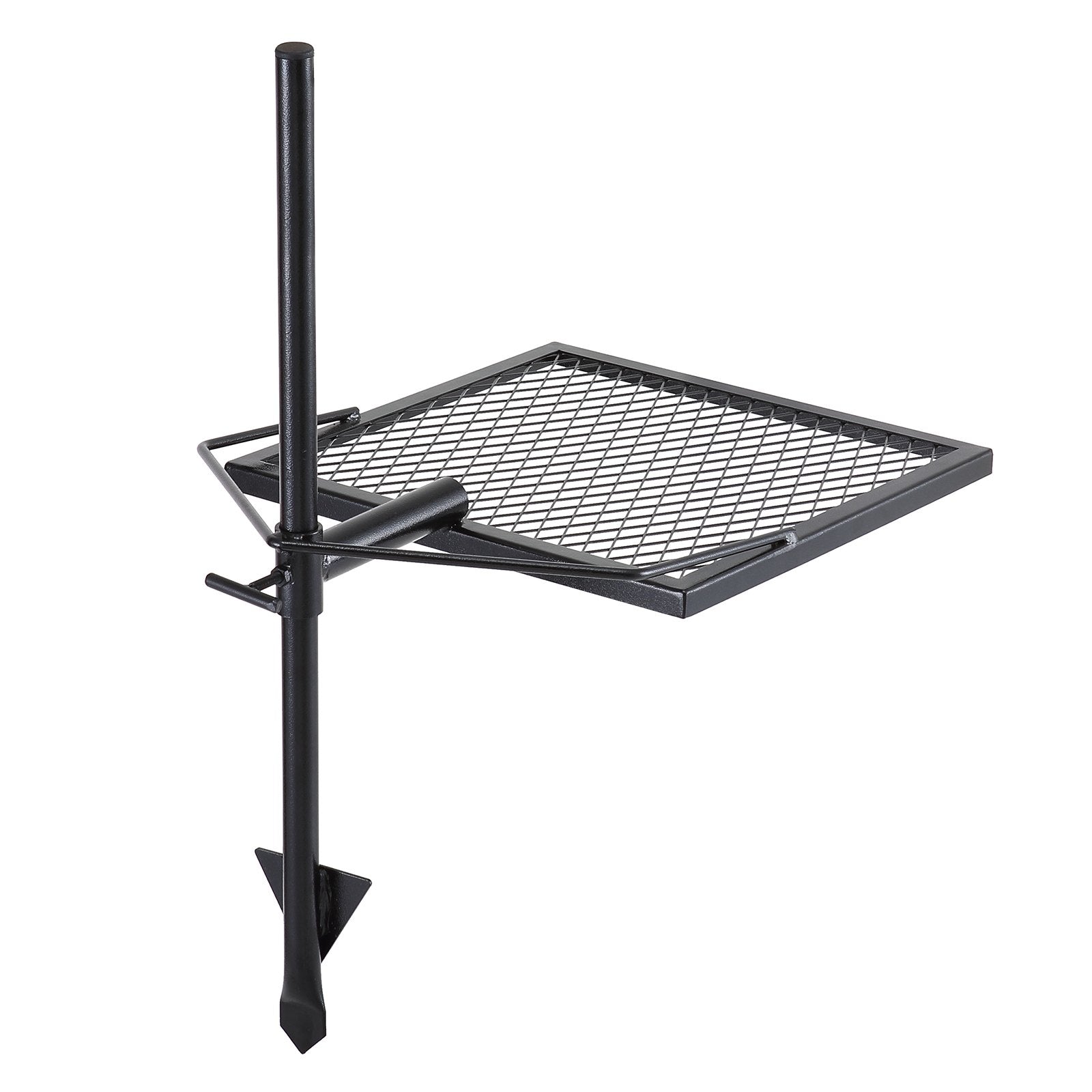 VEVOR Swivel Campfire Grill Heavy Duty Steel BBQ Rack