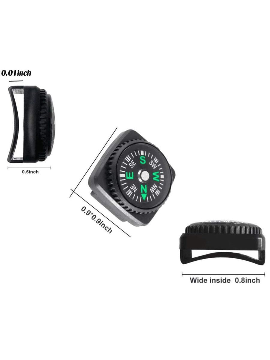 Outdoor Leather Cover Compass Directional Off-road