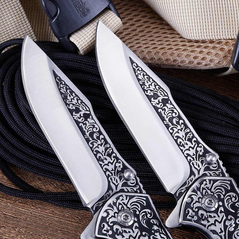 Outdoor Tactical Wild Survival Hunting Knife