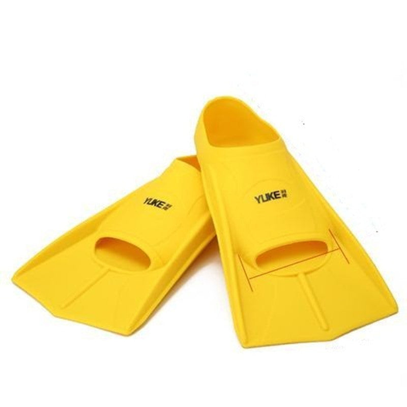 Men Silicone Short Swimming Fins