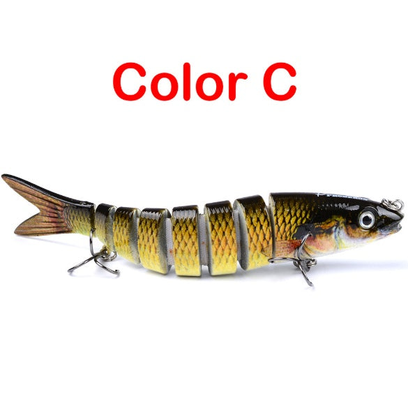 Multi Jointed Pike Fishing Hard Bait Lure