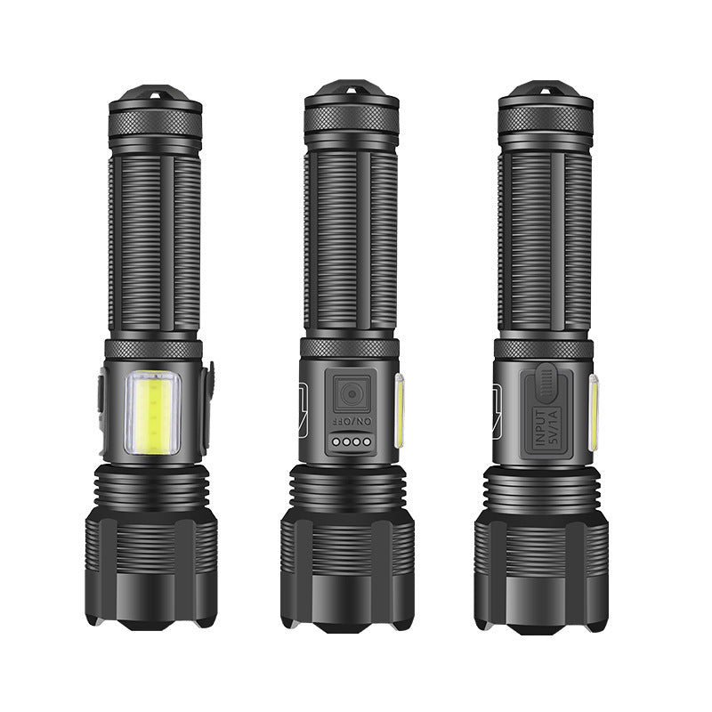 USB-charging High-brightness Flashlight