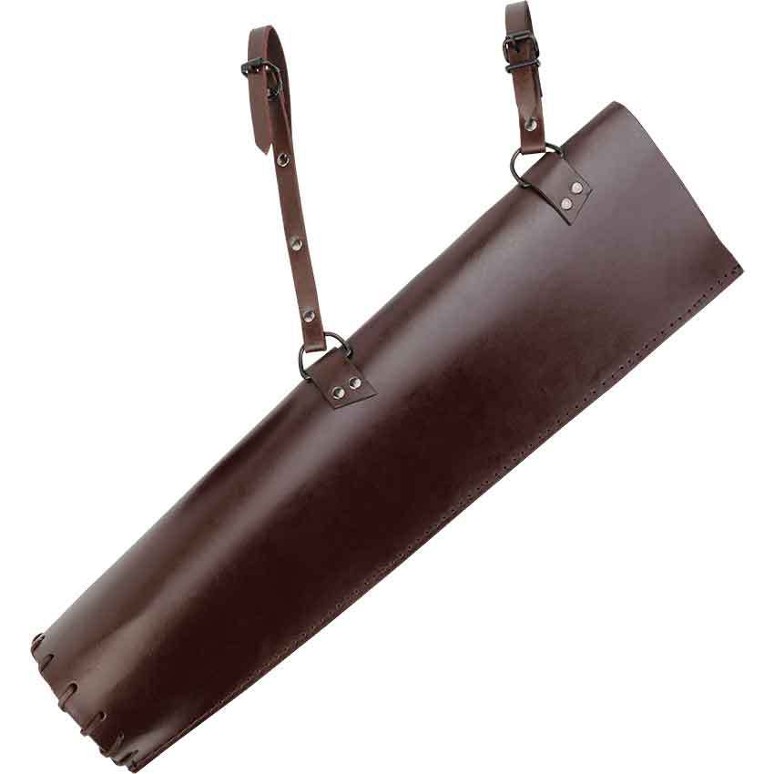 Samurai Waist Hanging PU Leather Quiver Quiver