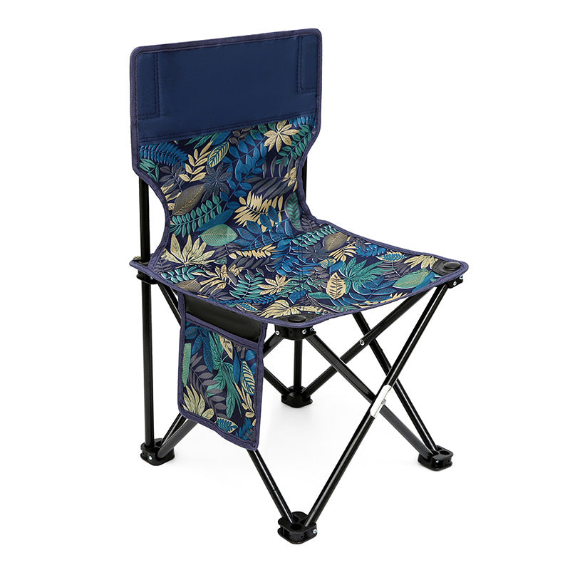 Barbecue Family Camping Oxford Folding Chair