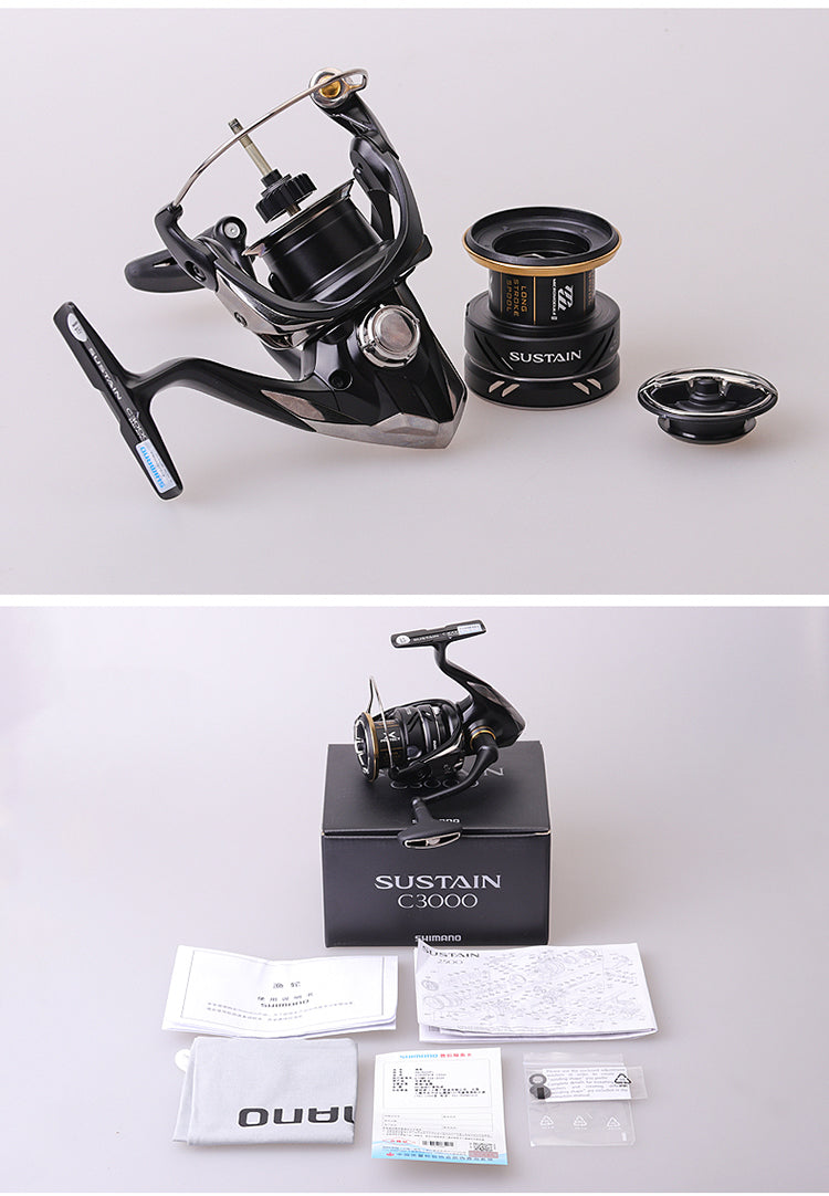 Spinning And Baitcasting Fishing Reel Set