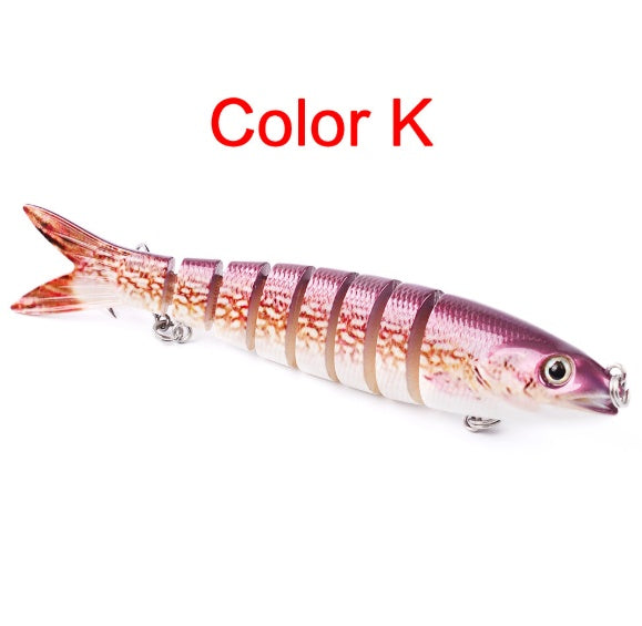 Multi Jointed Pike Fishing Hard Bait Lure