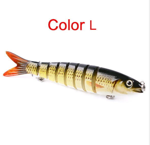Multi Jointed Pike Fishing Hard Bait Lure