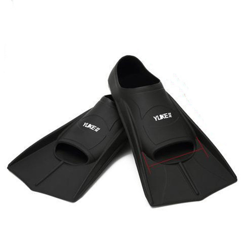 Men Silicone Short Swimming Fins