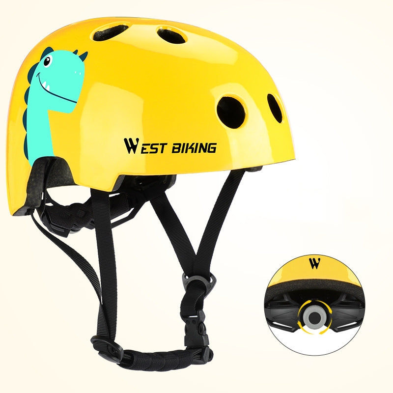 Children's Bicycle Helmet Cycling Fixture