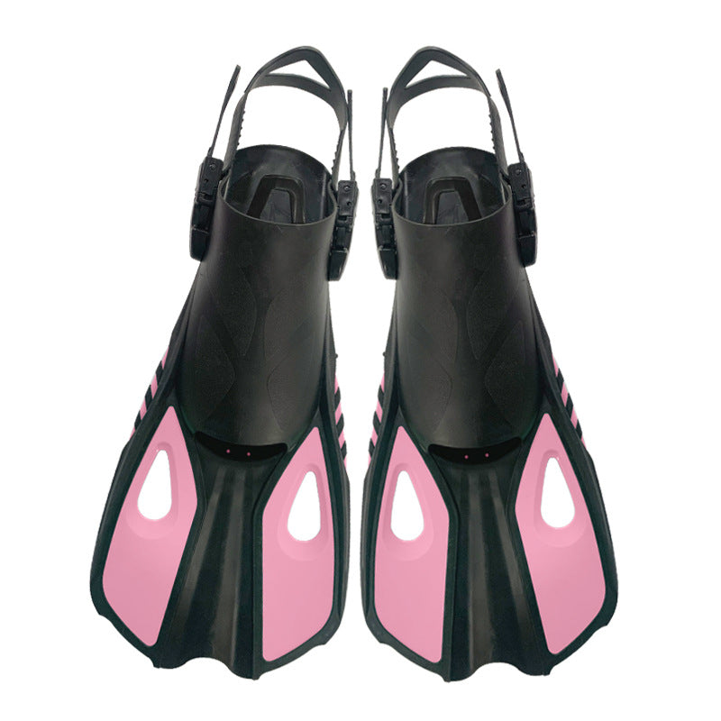 Snorkeling Fins Adjustable Diving Flippers Snorkeling