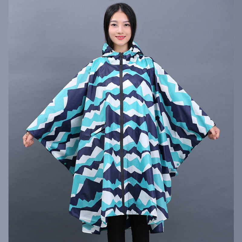 Unisex Waterproof Cape Raincoat Poncho